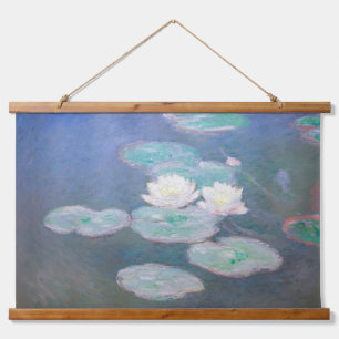 Claude Monet - Water Lilies, Evening Effect Hanging Tapestry