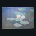 Claude Monet - Water Lilies, Evening Effect Laminated Place Mat<br><div class="desc">Water Lilies,  Evening Effect / Nympheas,  Effet du soir - Claude Monet,  Oil on Canvas,  1897</div>