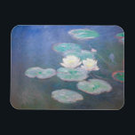 Claude Monet - Water Lilies, Evening Effect Magnet<br><div class="desc">Water Lilies,  Evening Effect / Nympheas,  Effet du soir - Claude Monet,  Oil on Canvas,  1897</div>