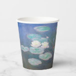 Claude Monet - Water Lilies, Evening Effect Paper Cups<br><div class="desc">Water Lilies,  Evening Effect / Nympheas,  Effet du soir - Claude Monet,  Oil on Canvas,  1897</div>