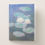 Claude Monet - Water Lilies, Evening Effect Pocket Folder<br><div class="desc">Water Lilies,  Evening Effect / Nympheas,  Effet du soir - Claude Monet,  Oil on Canvas,  1897</div>