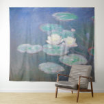 Claude Monet - Water Lilies, Evening Effect Tapestry<br><div class="desc">Water Lilies,  Evening Effect / Nympheas,  Effet du soir - Claude Monet,  Oil on Canvas,  1897</div>