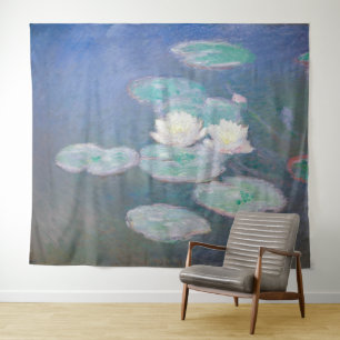 Claude Monet - Water Lilies, Evening Effect Tapestry