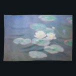 Claude Monet - Water Lilies, Evening Effect Tea Towel<br><div class="desc">Water Lilies,  Evening Effect / Nympheas,  Effet du soir - Claude Monet,  Oil on Canvas,  1897</div>