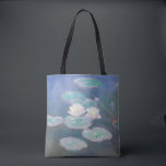 Claude Monet - Water Lilies, Evening Effect Tote Bag<br><div class="desc">Water Lilies,  Evening Effect / Nympheas,  Effet du soir - Claude Monet,  Oil on Canvas,  1897</div>