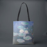 Claude Monet - Water Lilies, Evening Effect Tote Bag<br><div class="desc">Water Lilies,  Evening Effect / Nympheas,  Effet du soir - Claude Monet,  Oil on Canvas,  1897</div>