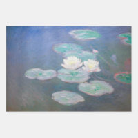 Claude Monet - Water Lilies, Evening Effect