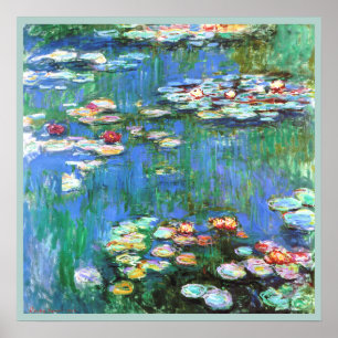 Claude Monet Water Lilies Fine Art Poster