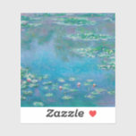 Claude Monet. Water Lilies. French impressionism<br><div class="desc">Claude Monet "Water Lilies" sticker.</div>