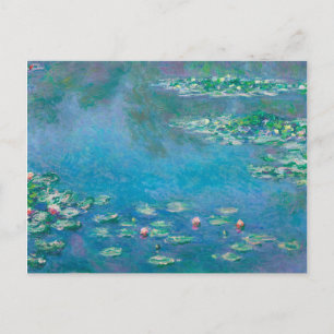 Claude Monet. Water Lilies. French impressionism Postcard