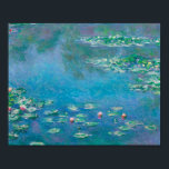 Claude Monet. Water Lilies. French impressionism Poster<br><div class="desc">Claude Monet "Water Lilies" poster.</div>