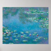 Claude Monet. Water Lilies. French impressionism