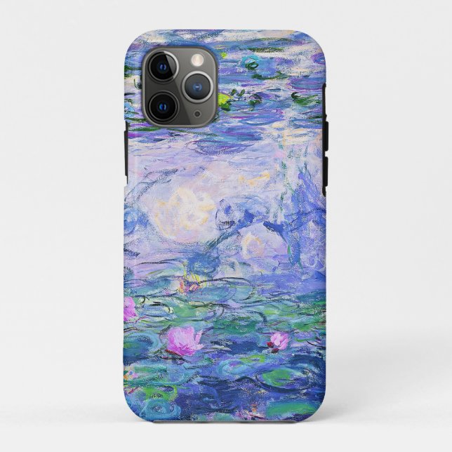 Claude Monet Water Lilies French Impressionist Art Case-Mate iPhone Case (Back)