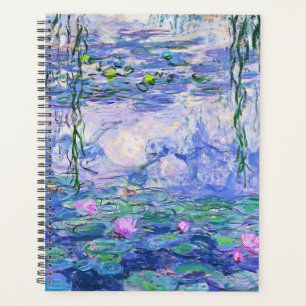 Claude Monet Water Lilies French Impressionist Art Planner