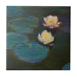 Claude Monet Water Lilies Impressionist Oil Art Tile