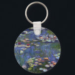 Claude Monet Water Lilies Key Ring<br><div class="desc">Claude Monet Water Lilies</div>