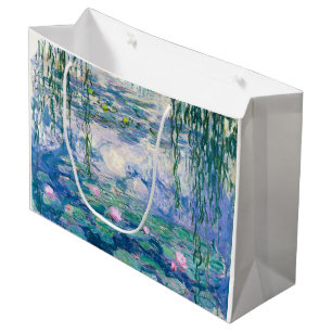 CLAUDE MONET - Water lilies Large Gift Bag