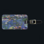 Claude Monet Water Lilies Luggage Tag<br><div class="desc">Claude Monet Water Lilies</div>