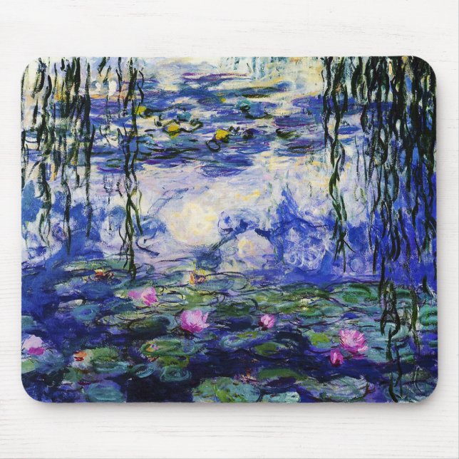 Claude Monet-Water-Lilies Mouse Mat (Front)