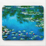Claude Monet-Water-Lilies Mouse Mat<br><div class="desc">Water-Lilies made in 1906,  is one of Claude Monet’s most famous paintings.An elegant mouse pad with varieties of blue, green and yellow for Impressionism lovers and everyone who appreciates real fine art.</div>