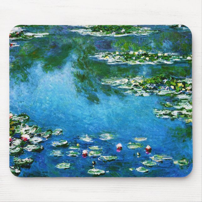 Claude Monet-Water-Lilies Mouse Mat (Front)
