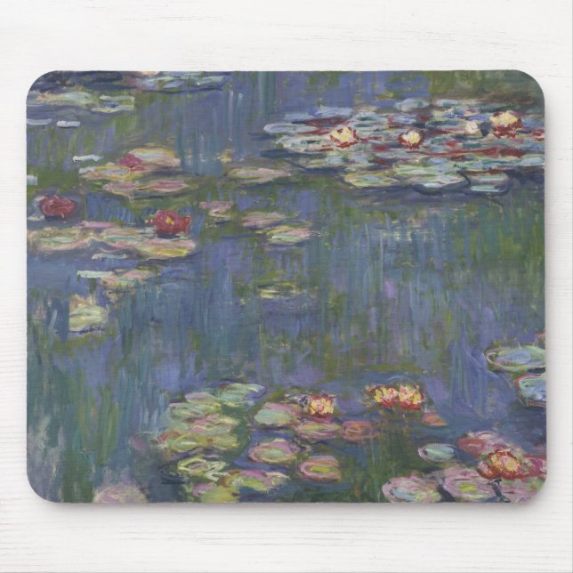 Claude Monet - Water Lilies Mouse Mat (Front)