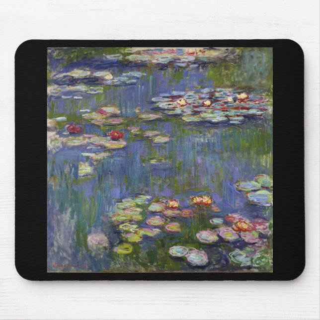Claude Monet , "Water Lilies" Mouse Mat (Front)
