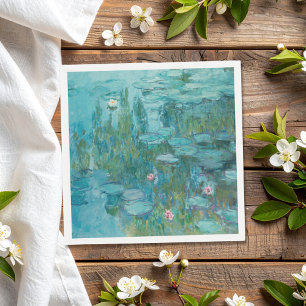 Claude Monet Water Lilies Napkin