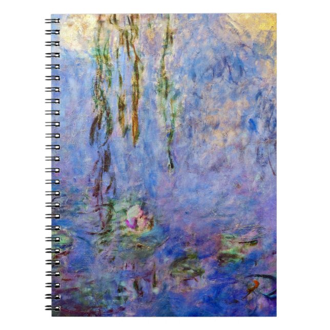Claude Monet - Water Lilies Notebook (Front)