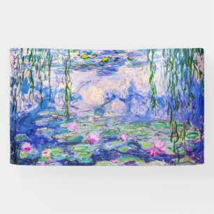 Claude Monet - Water Lilies / Nympheas 1919 Banner