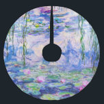 Claude Monet - Water Lilies / Nympheas 1919 Brushed Polyester Tree Skirt<br><div class="desc">Water Lilies / Nympheas (W.1852) - Claude Monet,  Oil on Canvas,  1916-1919</div>