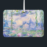 Claude Monet - Water Lilies / Nympheas 1919 Car Air Freshener<br><div class="desc">Water Lilies / Nympheas (W.1852) - Claude Monet,  Oil on Canvas,  1916-1919</div>