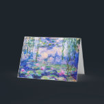 Claude Monet - Water Lilies / Nympheas 1919 Card<br><div class="desc">Water Lilies / Nympheas (W.1852) - Claude Monet,  Oil on Canvas,  1916-1919</div>