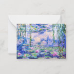 Claude Monet - Water Lilies / Nympheas 1919 Card<br><div class="desc">Water Lilies / Nympheas (W.1852) - Claude Monet,  Oil on Canvas,  1916-1919</div>