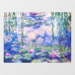 Claude Monet - Water Lilies / Nympheas 1919 Floor Decals<br><div class="desc">Water Lilies / Nympheas (W.1852) - Claude Monet,  Oil on Canvas,  1916-1919</div>