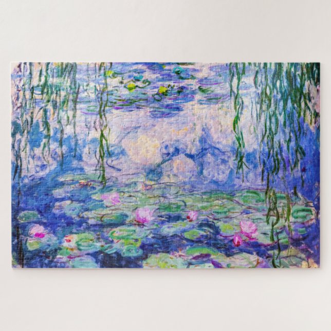 Claude Monet - Water Lilies / Nympheas 1919 Jigsaw Puzzle (Horizontal)