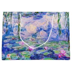 Claude Monet - Water Lilies / Nympheas 1919 Large Gift Bag