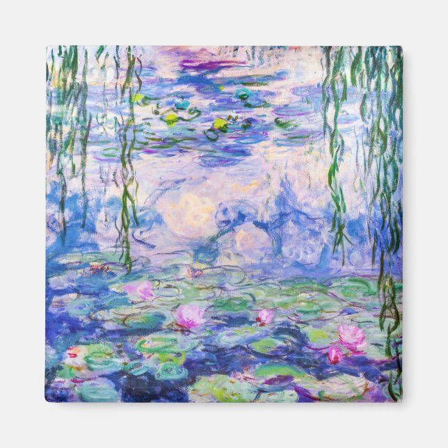 Claude Monet - Water Lilies / Nympheas 1919 Magnet (Front)