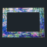 Claude Monet - Water Lilies / Nympheas 1919 Magnetic Frame<br><div class="desc">Water Lilies / Nympheas (W.1852) - Claude Monet,  Oil on Canvas,  1916-1919</div>