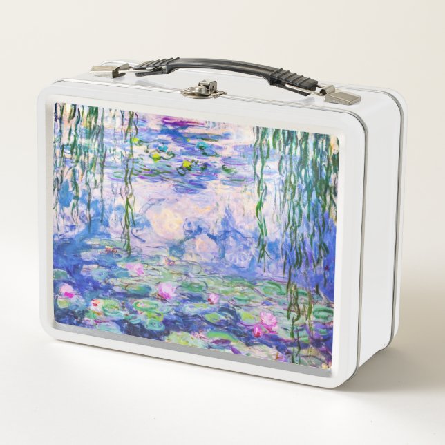Claude Monet - Water Lilies / Nympheas 1919 Metal Lunch Box (Front)