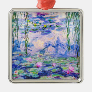 Claude Monet - Water Lilies / Nympheas 1919 Metal Tree Decoration
