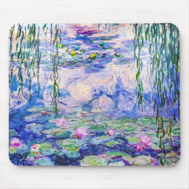Claude Monet - Water Lilies / Nympheas 1919 Mouse Mat (Front)