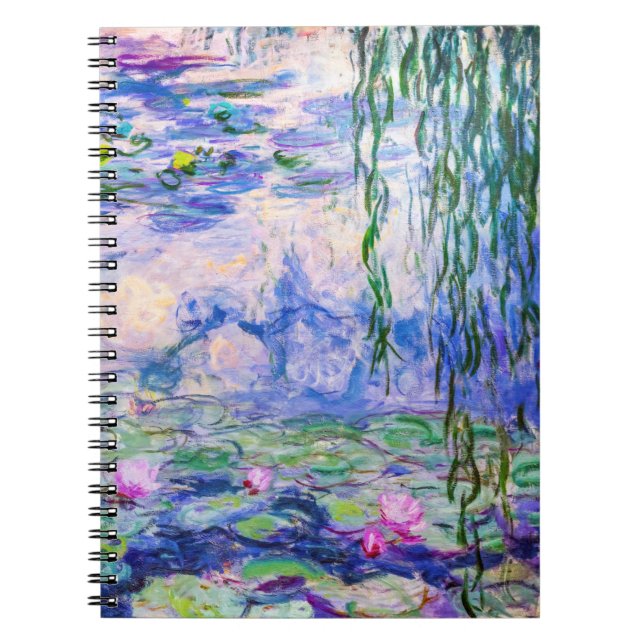 Claude Monet - Water Lilies / Nympheas 1919 Notebook (Front)