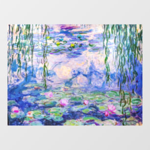 Claude Monet - Water Lilies / Nympheas 1919 Window Cling