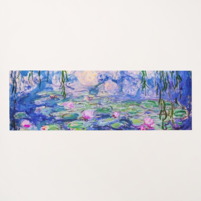 Claude Monet - Water Lilies / Nympheas 1919 Yoga Mat (Back (Horizontal))