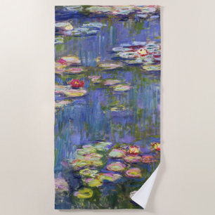 Claude Monet - Water Lilies / Nympheas Beach Towel