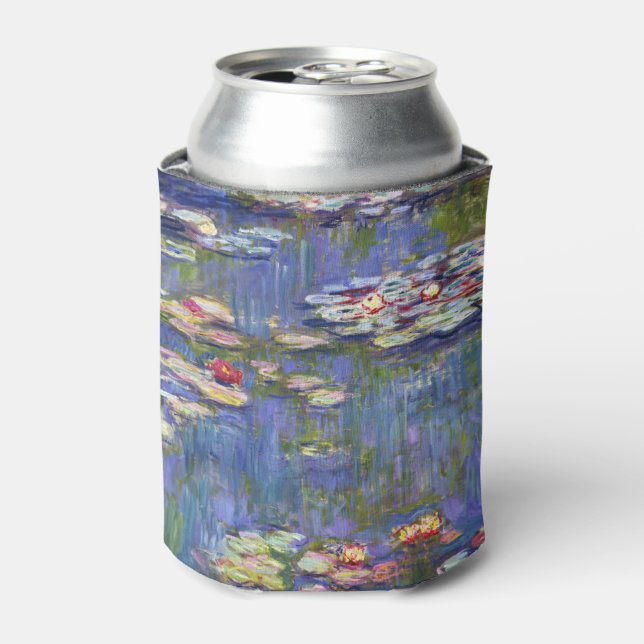 Claude Monet - Water Lilies / Nympheas Can Cooler (Can Front)