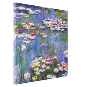 Claude Monet - Water Lilies / Nympheas Canvas Print