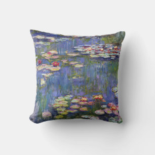 Claude Monet - Water Lilies / Nympheas Cushion