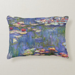Claude Monet - Water Lilies / Nympheas Decorative Cushion